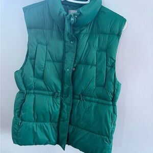 Green Puffer Vest